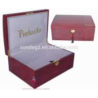 wholesale fashion shoe boxes in high quality pu leather