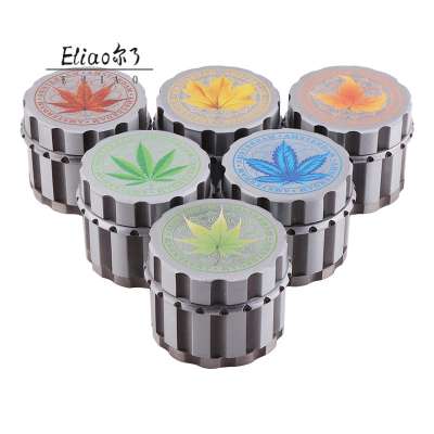 Yiwu Erliao Good workmanship herb grinder quality Super Level zinc herb grinder Excellent portable grinder