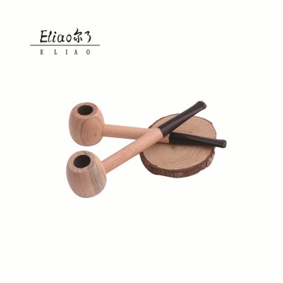 Erliao  New Popular Durable Use Straight Handle cheaps pipes smoking tobacco solid smoking pipes