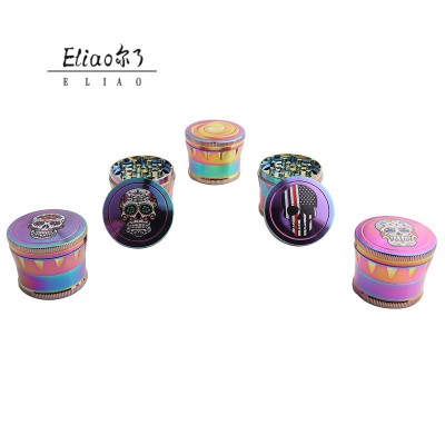 Yiwu Erliao New Arrival Superior 50mm Herb Grinder Novel Design Tobacco Grinder