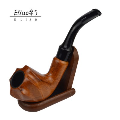 Erliao New Creative Geometric Resin Smoking Pipe For Tobacco Filter Portable Smoking Pipes Mens Gift