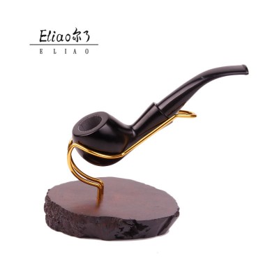 Eliao Factory Stone wood Pipe Rack High Quality Cheap Smoking Pipe Accessories