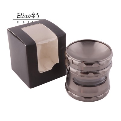 Yiwu Erliao New arrival grinder new design new style 4 parts herb grinder manufacturer china tobacco grinder herb