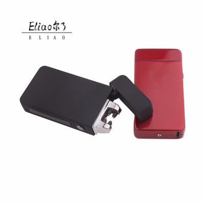 Yiwu Erliao novel design metal lighter factory direct new Electronic lighter