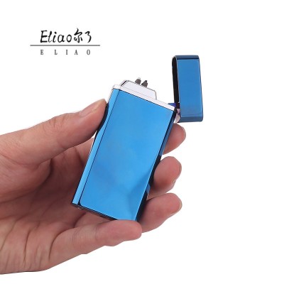 Erliao Durable Use Professional Manufacturer USB lighter wholesale unique design Metal Arc lighter