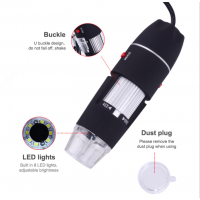 Factory sale High resolution 1000X Handheld digital microscope with USB for computer and phones